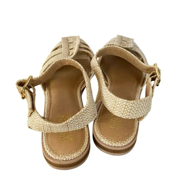 Crown Vintage Trixis Beige Sandal Women’s 9 Fisherman - Picture 6 of 11